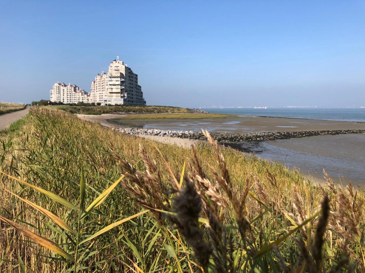 Appartement De Graanzolder Aan Zeeuwse Kust Hoofdplaat Экстерьер фото